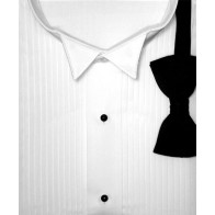 Tuxedo Shirt WHITE WING Collar Tuxedo Shirt