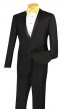 Mens Black Narrow Shawl Lapel Slim Fit Tuxedo