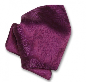 Paisley Purple Pattern Satin Pocket Square