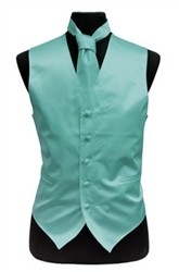 New Mens Big & Tall  Vest With Bowtie, Tie, Hanky