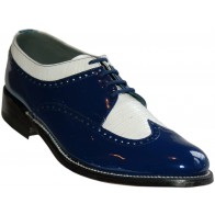 Spectator Royal Blue and White Stacy Baldwin Formal Shoes