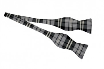 Mens Plaid Tartan Self tie Bowtie All Colors
