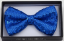 Royal Blue Sequin Pre-Tied Bow Tie Closeout