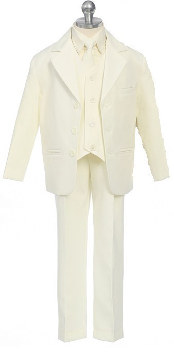 Boys CLOSEOUT SUIT IVORY Infant Toddler Children Teen SUIT