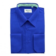 Dress Shirt Mens French Convertible Cuff All Colors No Iron