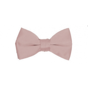 Satin Pearl Pink Pre Tied Bowtie Mens