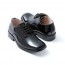 Tuxedo Shoes BOYS Black Slim Square Toe-Lace Up Shoes