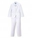Perry Ellis boys 5 Piece 2 Button Notch Suit White