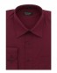 French Convertible Cuff Dress Shirt Mens Open Box Milani Burgundy