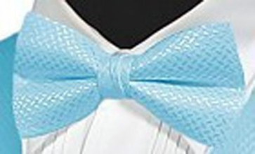 Bow Tie Geo Collection Satin Pre Tied Bowtie | Prom Wedding Colors