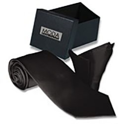 Tie Necktie and Pocket Square Microfiber All Colors
