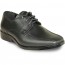 Boys Matte Black Dress Shoe With Top Stitch