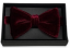 Mens Burgundy Velvet Pre-tied Bowties