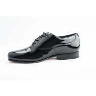 Mens Leather Lace up Tuxedo Shoes