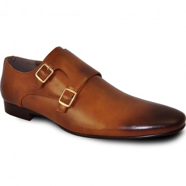 Mens slip on Buckle Dress Shoe Loafer
