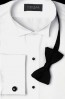 Tuxedo Shirt WHITE WING Collar Microfiber Tuxedo Shirt