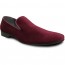 Mens Velvet Loafer slip on Dress Shoe- Prom- Weddings