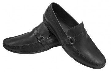 Bostonian Leather Slip on Shoe Driver Shoes with Buckle