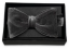 Mens Velvet Grey Pre-Tied Bowtie With Gift Box