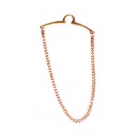 Rose Gold Tie Chain Classic Medium Link Chain