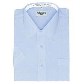 Short Sleeve Men's Dress Shirt - Summer Formal Shirt