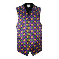 Mardi Gras Fullback Vest with Accessories Option