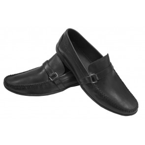 Bostonian Leather Slip on Shoe Driver Shoes with Buckle