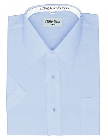 Short Sleeve Men's Dress Shirt - Summer Formal Shirt