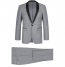 Tuxedo Modern Slim Fit Shawl Lapel Single Button in Gray