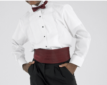 BOYS Tuxedo Shirt WHITE WING Collar Tuxedo Shirt