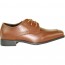 Boys Dress Shoes Matte Cognac Tan