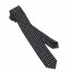 Polka Dot Black with White Dots Skinny Necktie