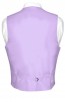 Mens Paisley Tone On Tone Lavender Vest with Tie Set