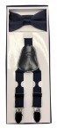Boys All Colors Suspender and Bow Tie Sets with Clips