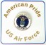 US Air Force Lapel Pin Tie Tack