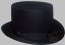 Top Hat All Wool Felt Black TOP Hat