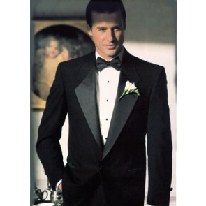 Big Mens Portly Tuxedo ONE BUTTON Notch Lapel All Wool