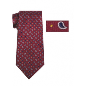 Mens Burgundy, Charcoal and Navy Designed Skinny Necktie with Matching Pocket Square