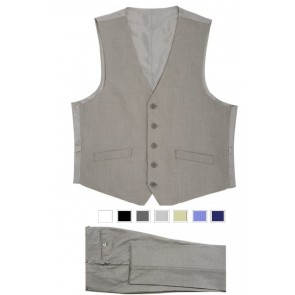 Suit Vest and Matching Pants Combo All Colors Renoir