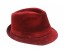 Maroon Red Burgundy Fedora Hat