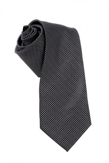 Necktie Trylux Charcoal Self Tie Long Tie