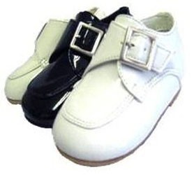 Infant Ivory Buckle Dress Shoes