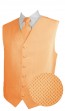Tuxedo Vest Mens Geo Full Back Peach Vest Only SALE