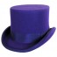 Purple Wool Felt Top Hat