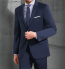 Mens Navy Blue Two Button Notch Lapel Coat Only Separates