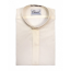 Boys NON PLEATED Tuxedo Shirt Mandarin Collar Ivory