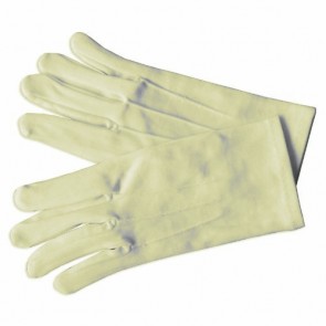 MENS Formal Gloves BEIGE Nylon Stretch Fabric Gloves
