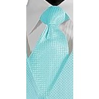 Patterned Pre Tied Necktie Long Geo | Prom Wedding Colors