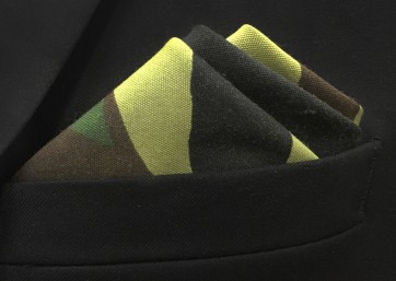 Camouflage pocket square