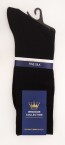 Mens Black Dress Socks Luxury Fine Silk
